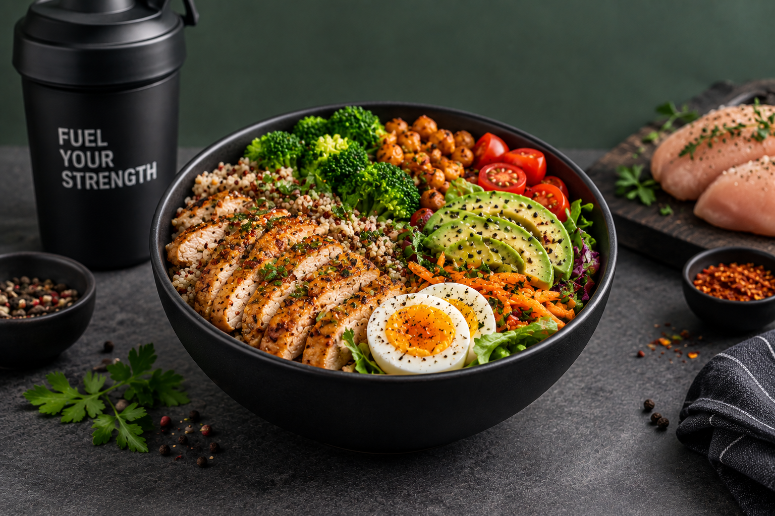 Men's Protein Bowl Non Vegetarian